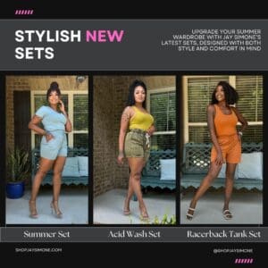 Jay Simone’s Stylish New Sets