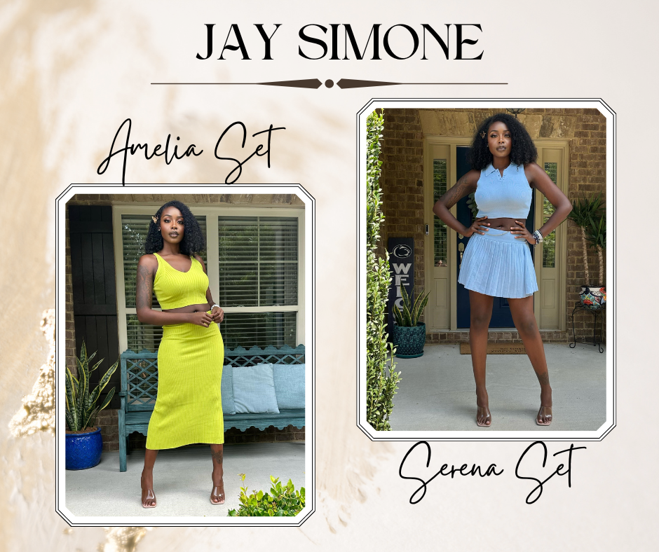 Vibrant Style Essentials: The Amelia Set and Serena Set - Jay Simone